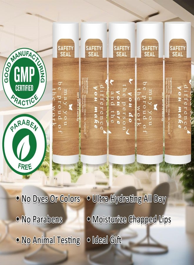DMSKY Appreciation Gifts 60 Pcs Lip Balm Bulk, Staff Appreciation Gifts Bulk Thank You Gifts Bulk for Coworkers Teacher Worker Employee Leaving Farewell Gifts - Image 4